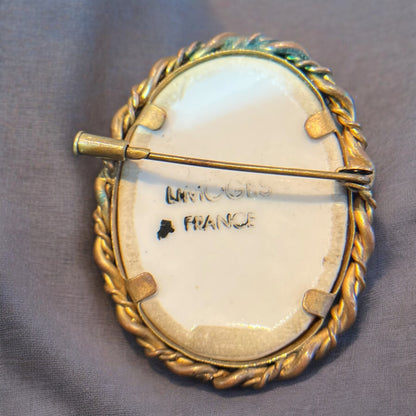 Broche Limoge