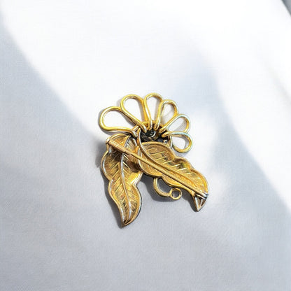 Broche plaqué or