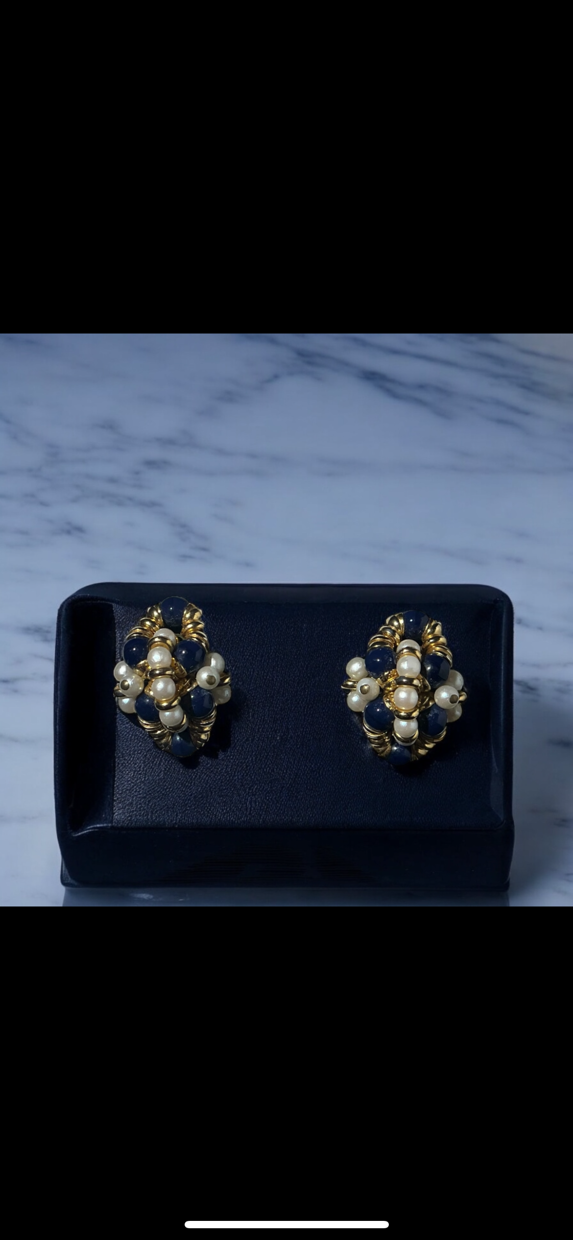 Clips d’oreilles perles fantaisie